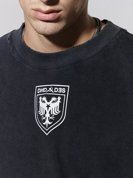 Double-Headed Eagle Distressed T-Shirt