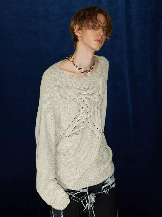 Star Knit Sweater