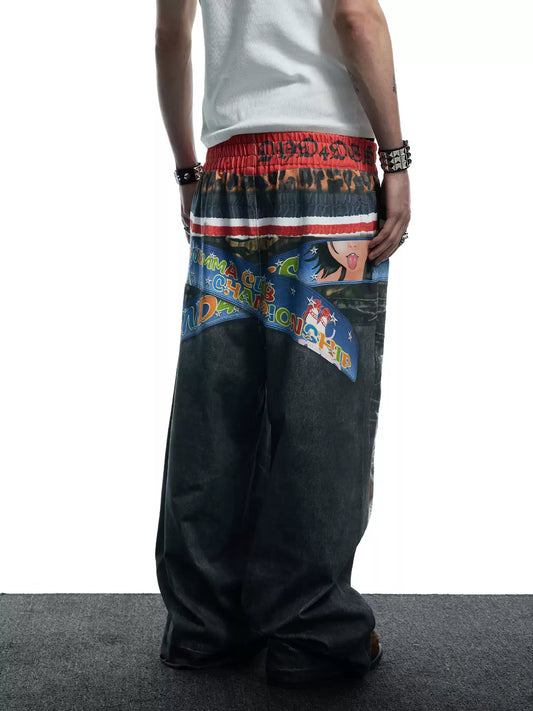 Boxing Gold Belt Sweatpants