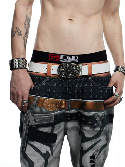 White Honeysuckle Belt
