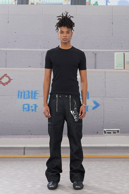 Essential Ribbed Slim-Fit T-Shirt