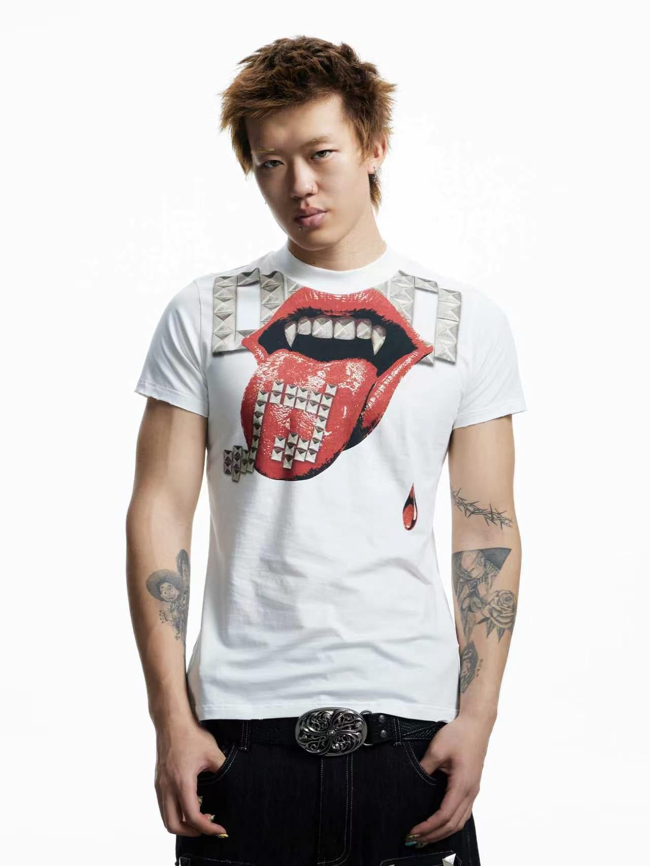 Rivet Tongue T-shirt